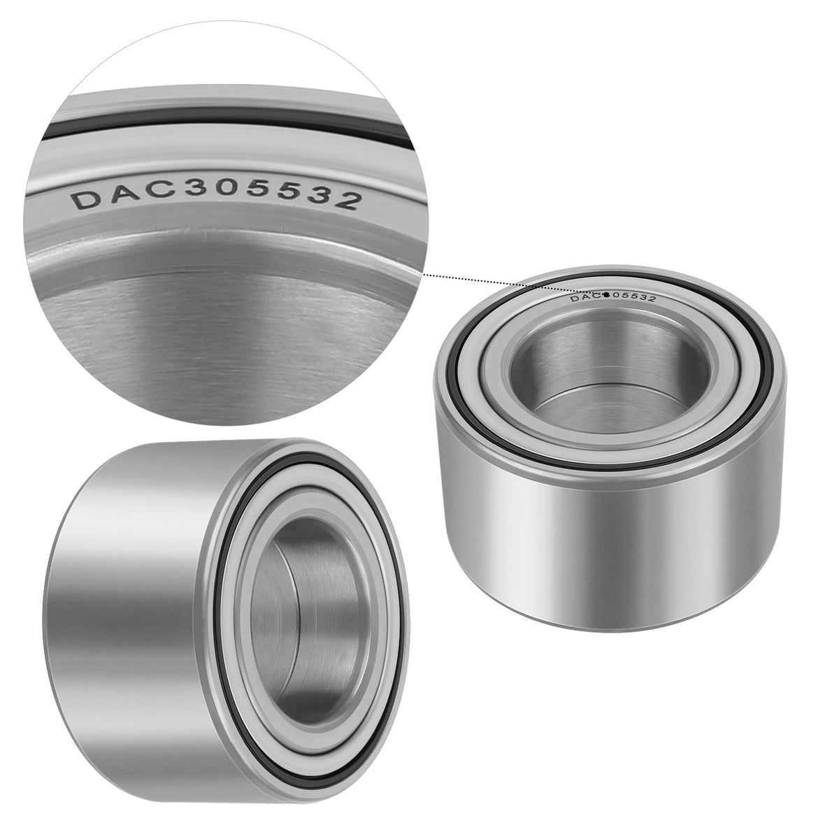 JAVIK bearing race and ball detail illustrating sturdy internal components for smoother rotation