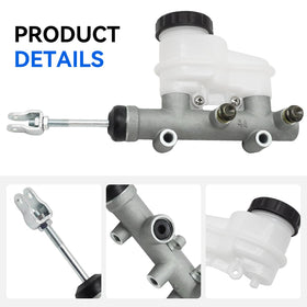 JAVIK brake master cylinder top view with reservoir for simple fluid access
