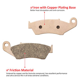 JAVIK copper-plated backing plate detail highlighting improved heat dissipation