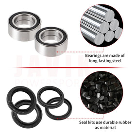 JAVIK multiple dust seals close view protecting hub from dirt and moisture
