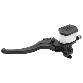 JAVIK front brake master cylinder front view showing durable construction and fit