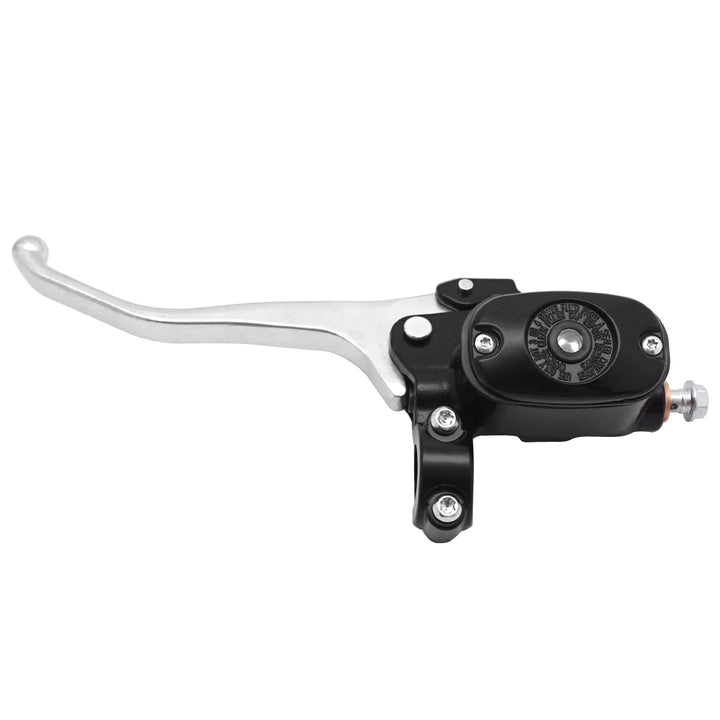 JAVIK front master cylinder front view showing mounting points for quick identification and fit