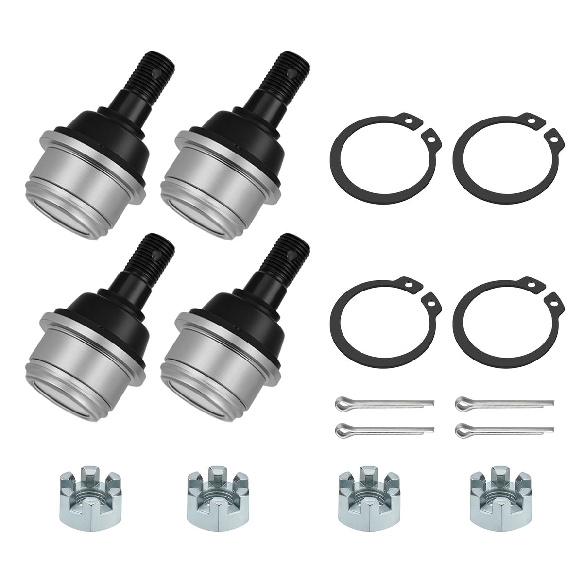 JAVIK front packaging showing full 4-piece ball joint kit for fast installation
