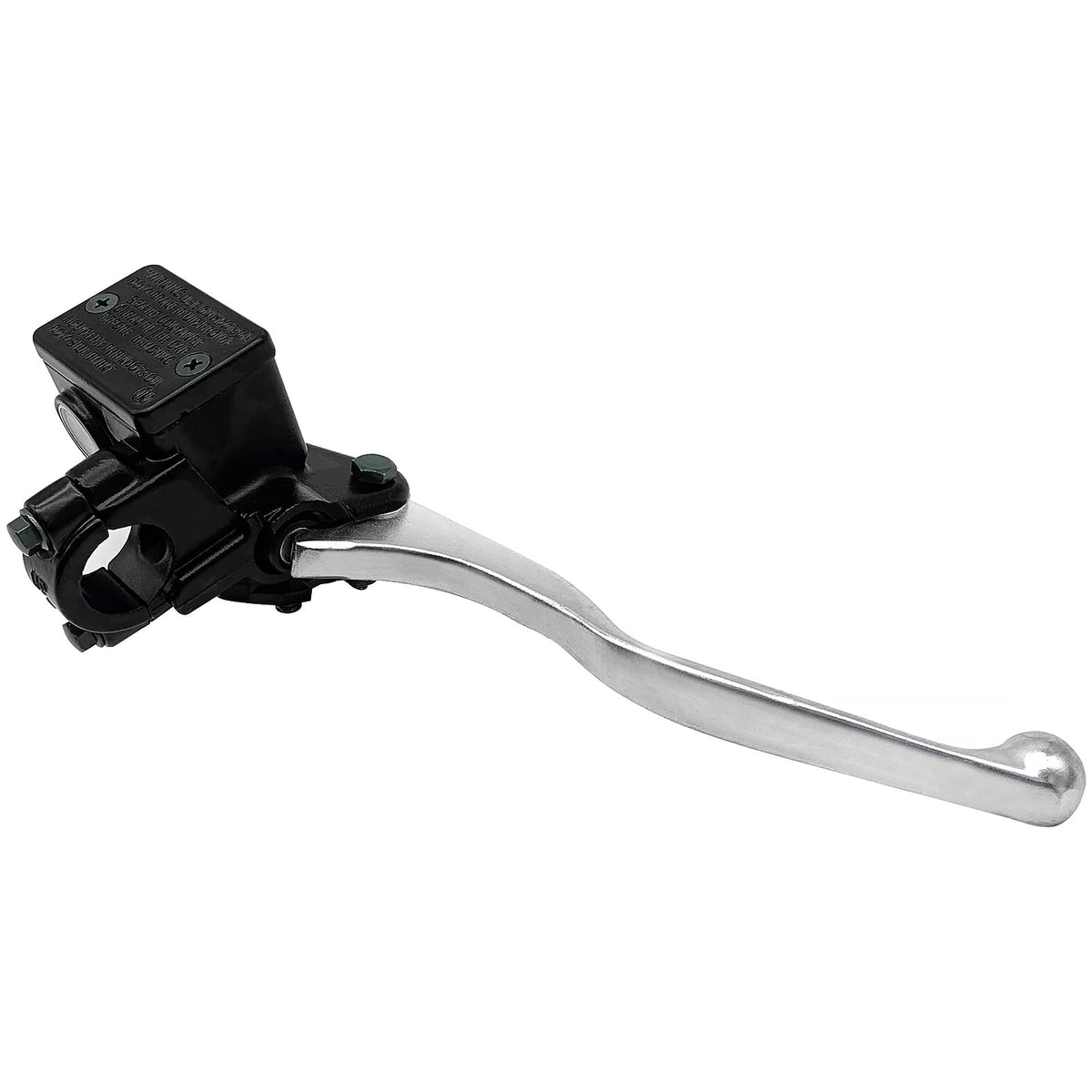JAVIK front view of master cylinder showing mounting points and ready-to-install benefit