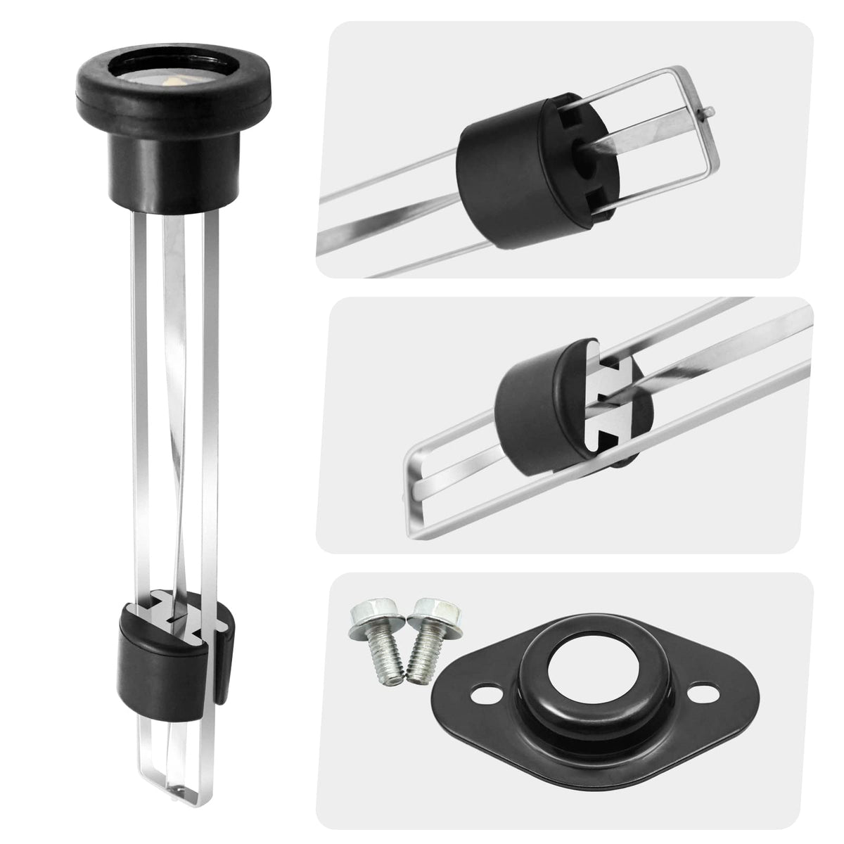 JAVIK bolts and hardware displayed showing secure mounting benefit