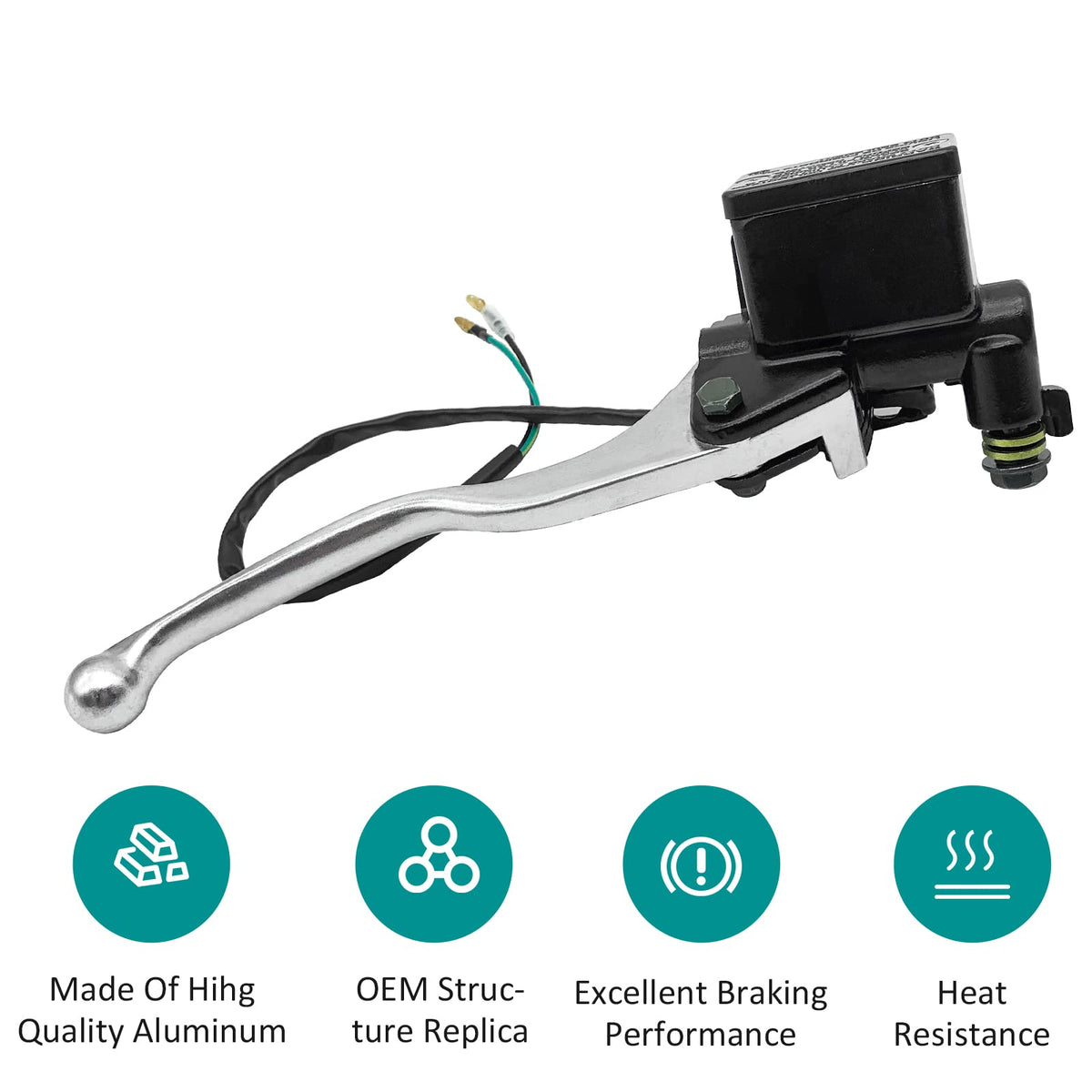 JAVIK unit installed on ATV front demonstrating restored braking