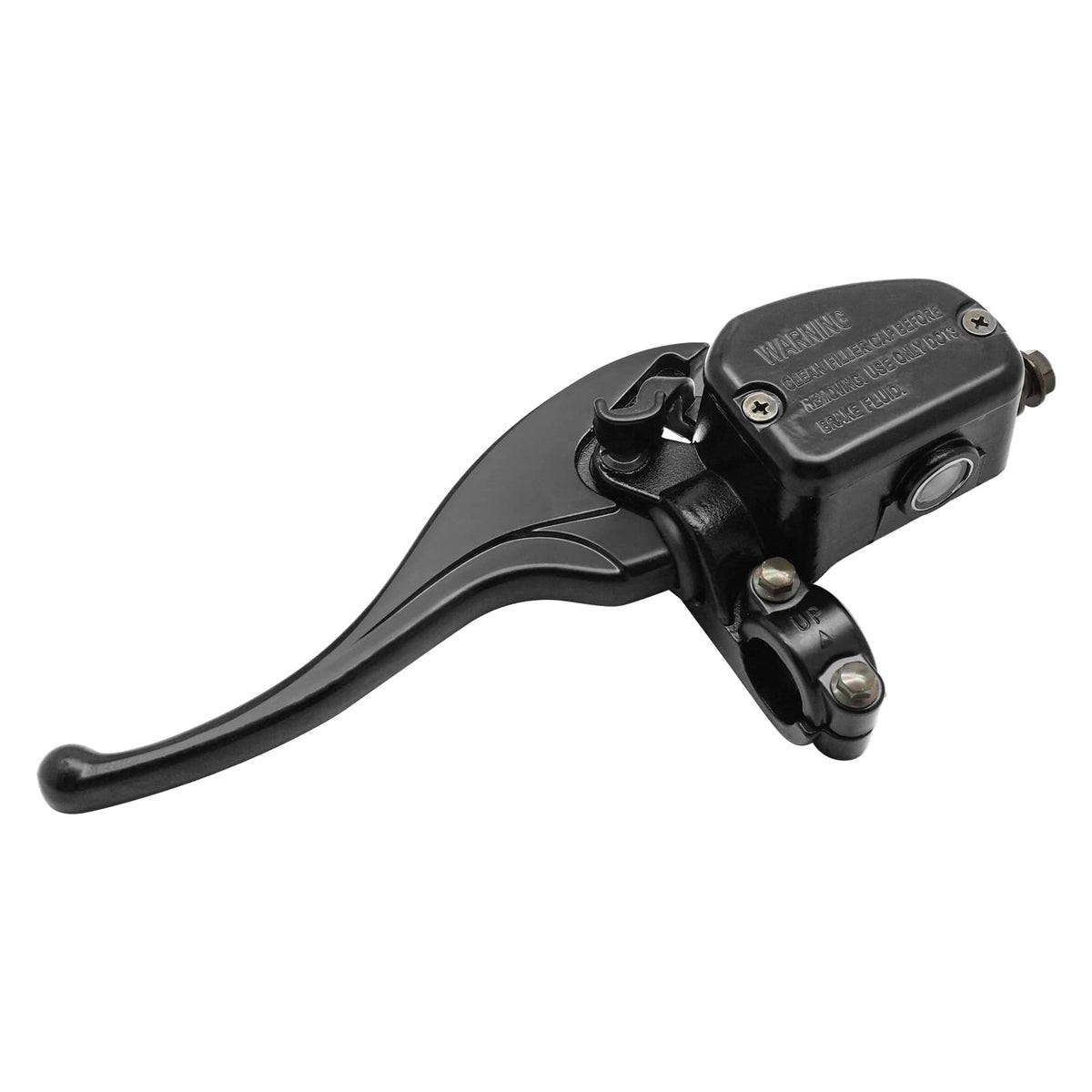 JAVIK left front master cylinder front view showing fit and finish benefit