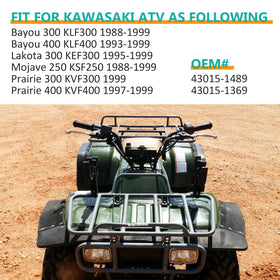JAVIK side profile showing reservoir and brake-line ports for easy swap benefit