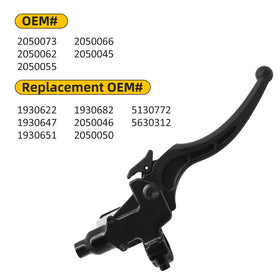 JAVIK master cylinder next to ruler showing compact size and easy replacement benefit