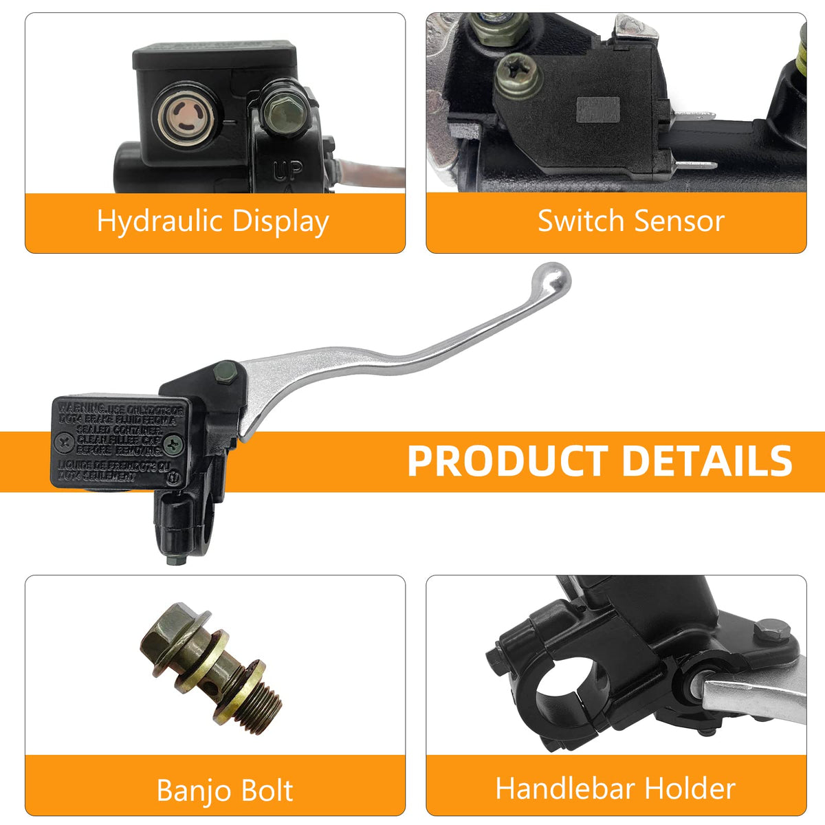 JAVIK master cylinder beside ruler showing scale for fit verification benefit