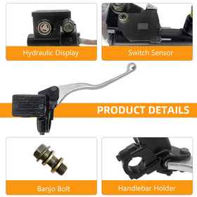 JAVIK master cylinder beside ruler showing scale for fit verification benefit