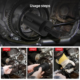 JAVIK puller placed next to service manual for correct OEM fit