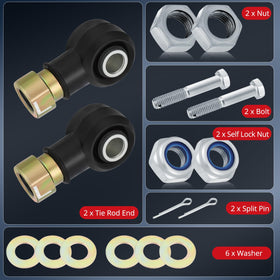 JAVIK tie rod end on off-road vehicle demonstrating improved handling