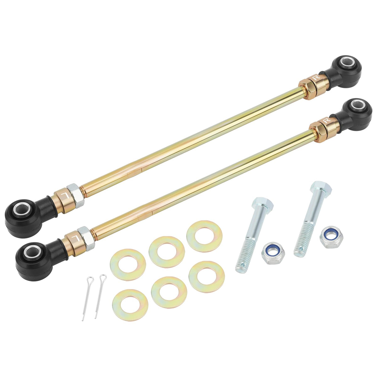 JAVIK front packaging showing full tie rod set and benefits of complete kit