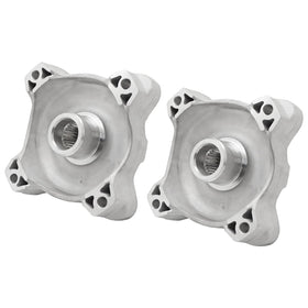 JAVIK wheel studs and retaining rings arranged demonstrating high-strength studs