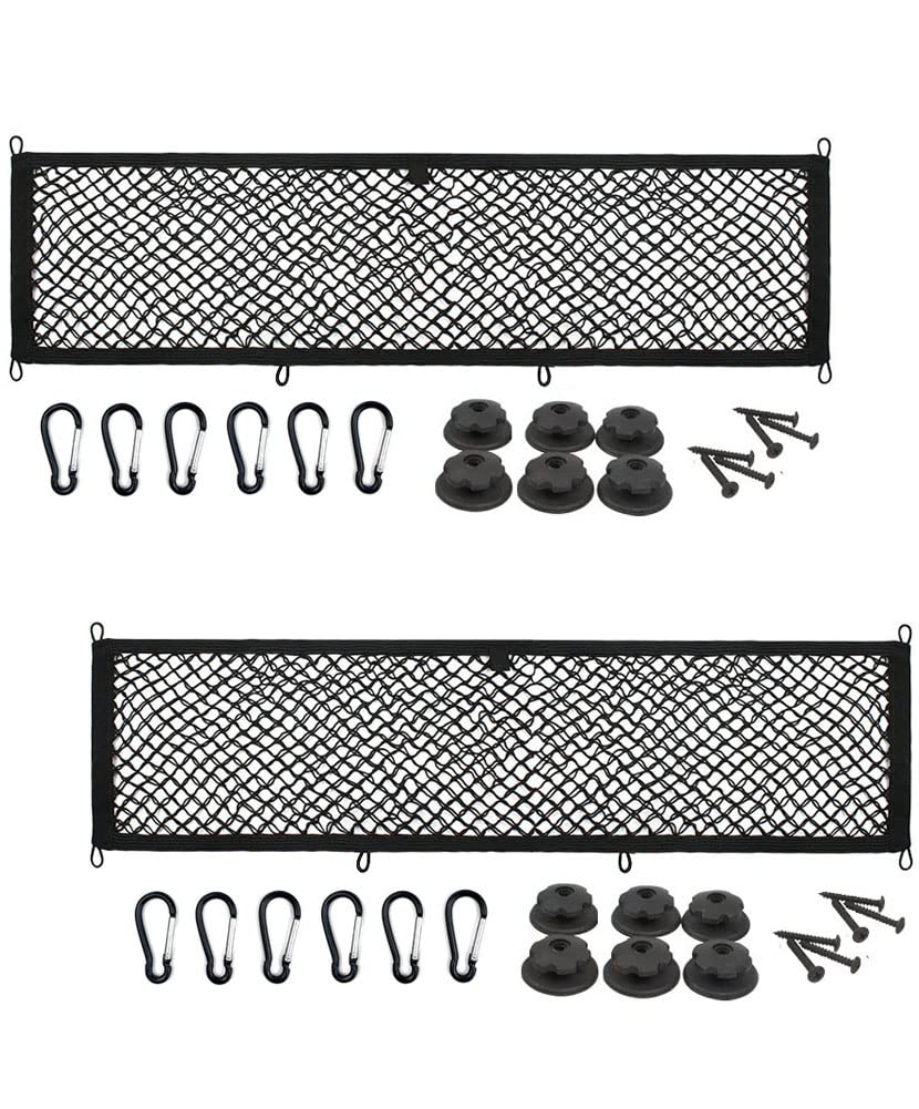 JAVOedge front view in trunk showing organized cargo and easy access