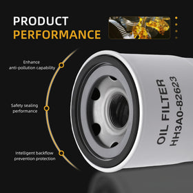 JAVOUKA fuel filter profile with label for correct replacement