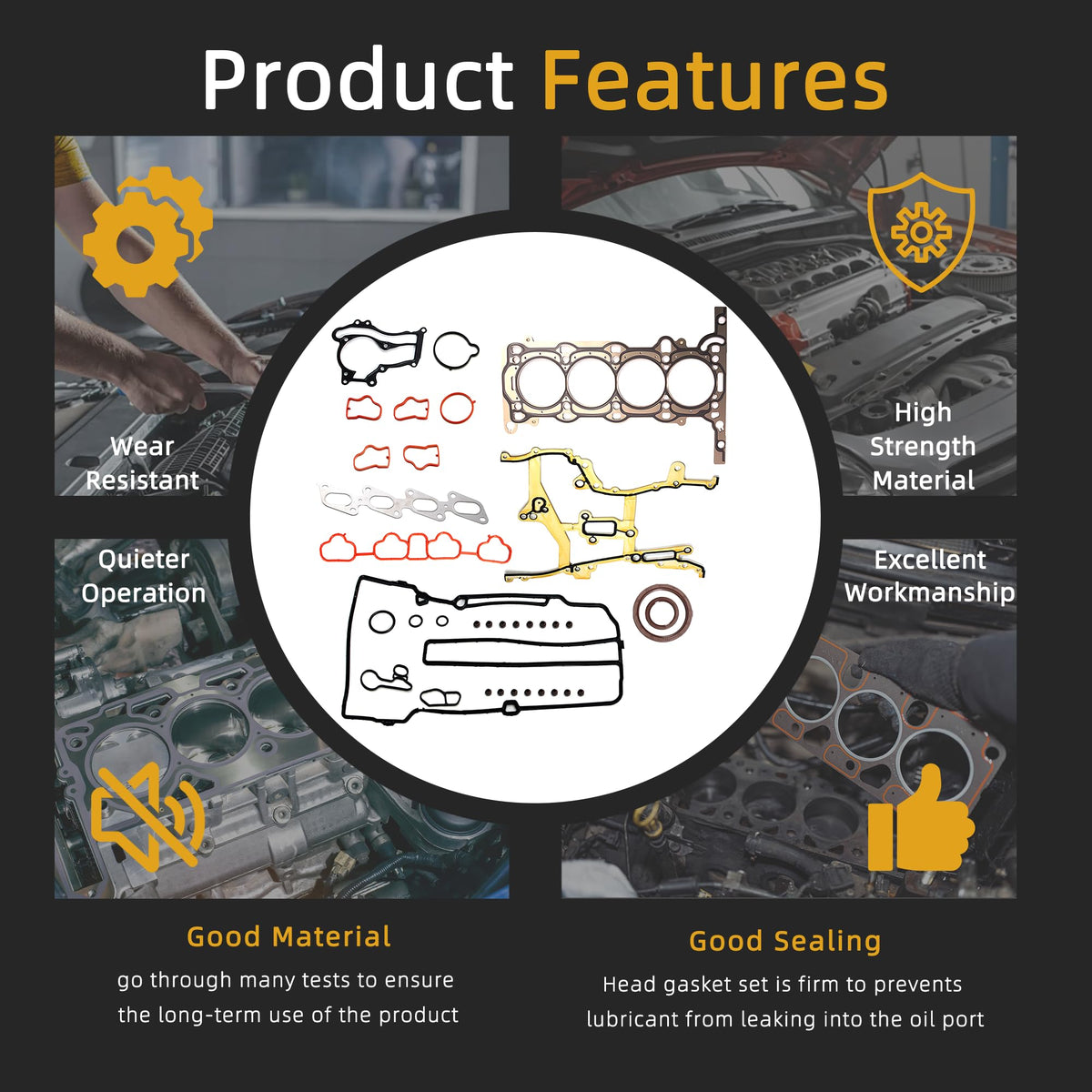 JAVOUKA product label and part numbers visible to confirm compatibility and interchange info