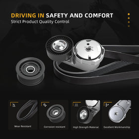 JAVOUKA idler pulley bearing closeup illustrating low-friction performance and longevity
