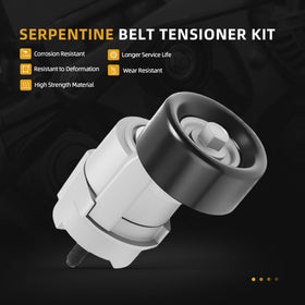 JAVOUKA idler pulley bearing detail highlighting smooth rotation and longevity benefit
