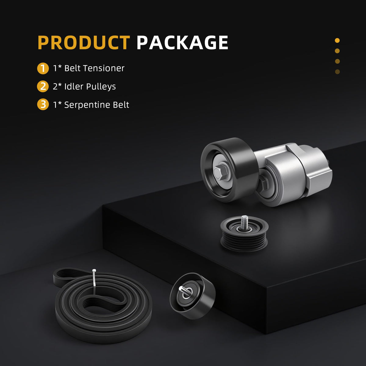 JAVOUKA kit components laid out in box for clear parts identification and fitment benefit