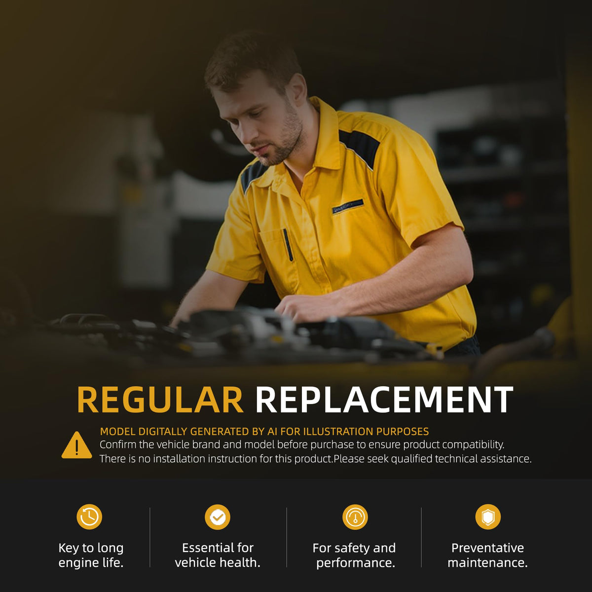 JAVOUKA technician replacing filter onsite to maintain clean cab air