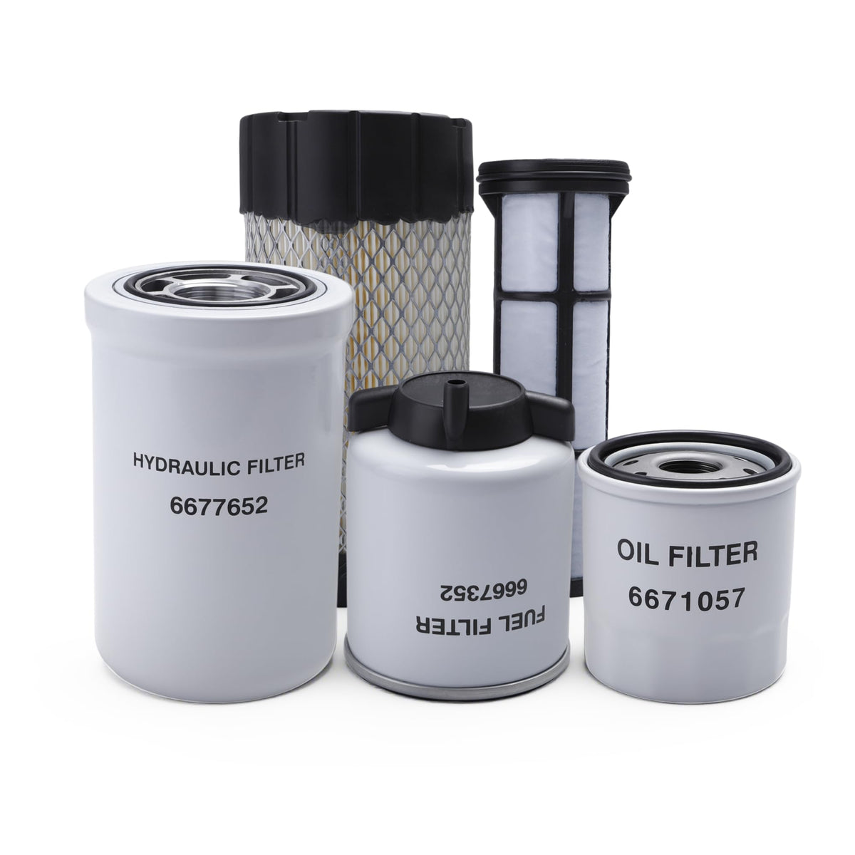 JAVOUKA outer air filter front view showing fit and protection