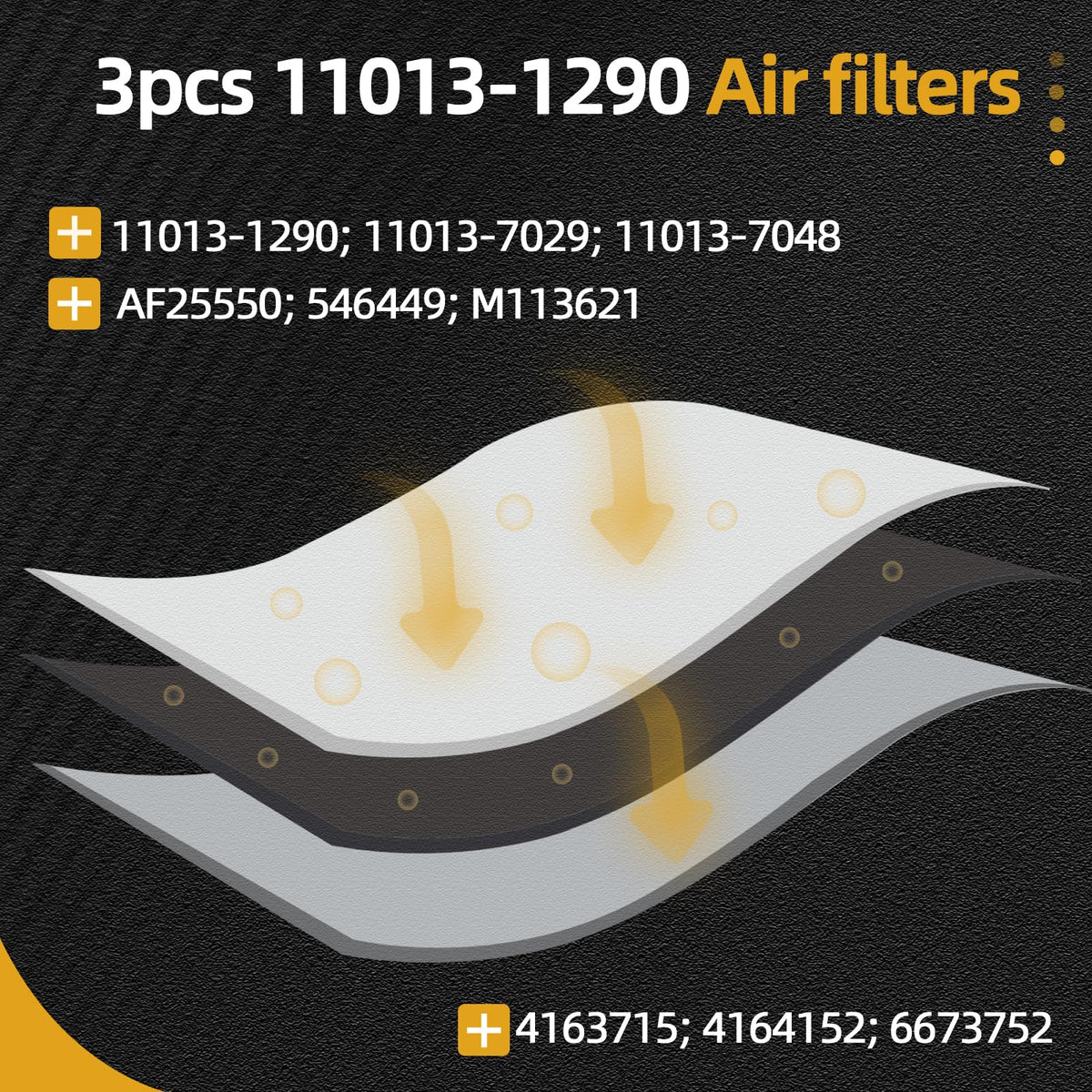 JAVOUKA label close-up with part numbers for fast identification