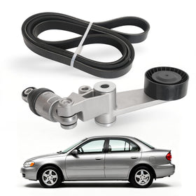 JAVOUKA tensioner kit front packaging showing included belt and assembly for easy identification