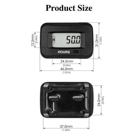 Jayron beside a ruler to show compact size and easy fit in small panels