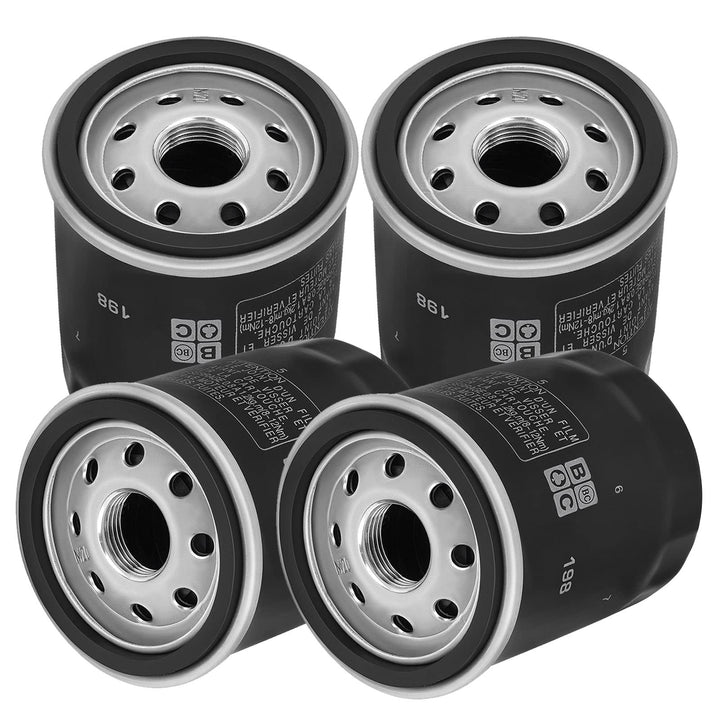 JCKLW oil filter front packaging showing product and part number benefits