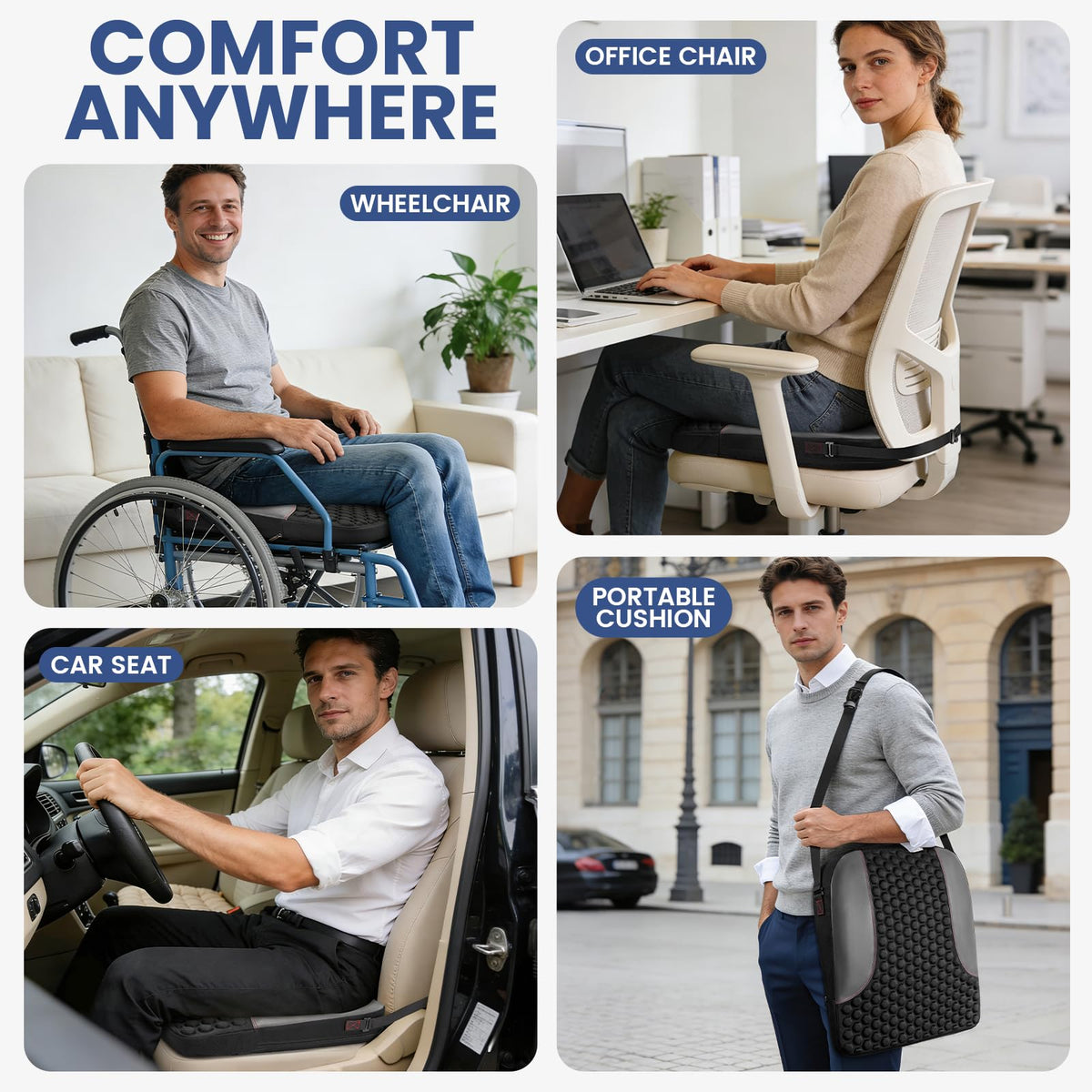 JDITVYHANO on office chair showing portability and everyday ergonomic support