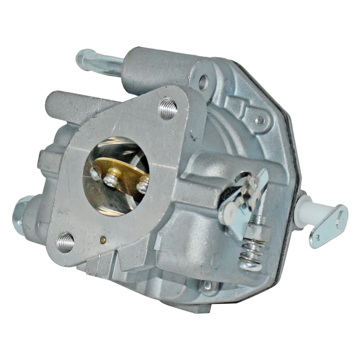 JDLLONG carburetor fuel inlet and jets visible for maintenance and tuning benefit