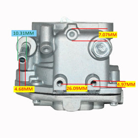 JDLLONG carburetor throttle linkage closeup for accurate control adjustment