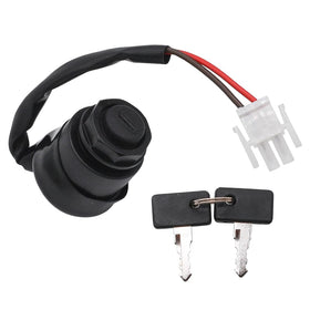 JDLLONG front view ignition switch showing key slot and mounting for easy replacement