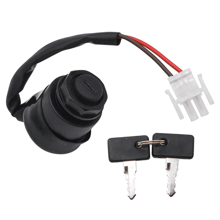 JDLLONG front view ignition switch showing key slot and mounting for easy replacement