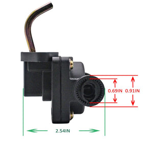 JDLLONG fuel pump installed on Kohler engine, demonstrating correct alignment and benefit