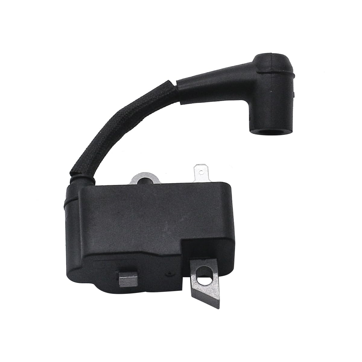 JDLLONG ignition coil installed on Stihl engine demonstrating restored starting reliability