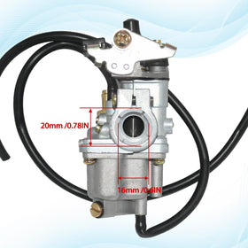 JDLLONG carburetor close-up of jets and throttle for precise tuning benefit