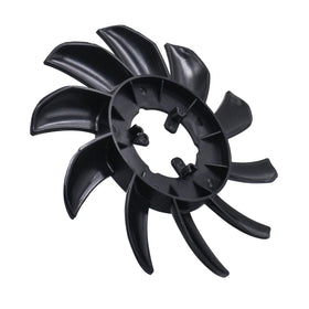 JDLLONG fan beside ruler to show exact 7-inch scale and installation fit benefit