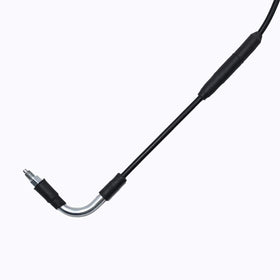 JDLLONG throttle cable installed on Polaris Ranger demonstrating correct routing