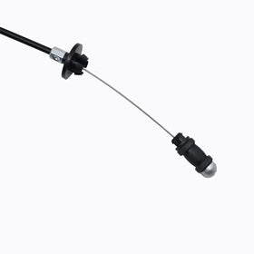 JDLLONG throttle cable next to ruler showing length and fit verification