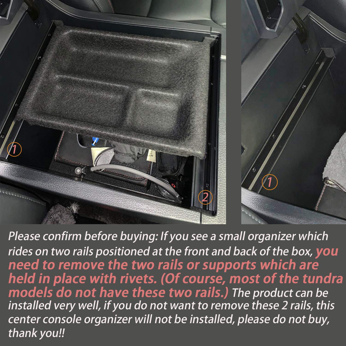 JDMCAR coin case detail holding change securely to prevent rattling