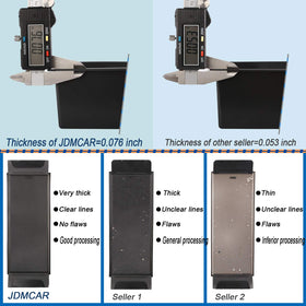 JDMCAR rubber liner close-up demonstrating anti-slip protection for small items