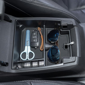 JDMCAR lifestyle photo in Colorado cabin showing tidy console and improved daily usability benefit