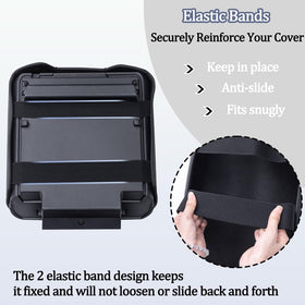 JDMCAR lifestyle image with cover in a running F150 illustrating comfort and style