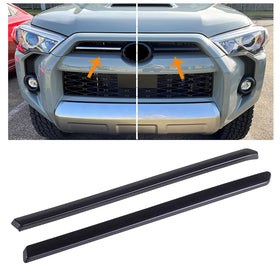 JDMCAR front grille full view showing matte black upgrade benefit