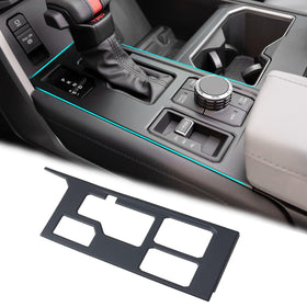 JDMCAR front panel matte black showing clean protective finish and improved look