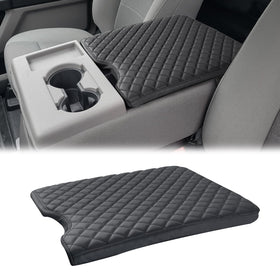 JDMCAR front view of armrest cover showing clean OEM-style finish and protection