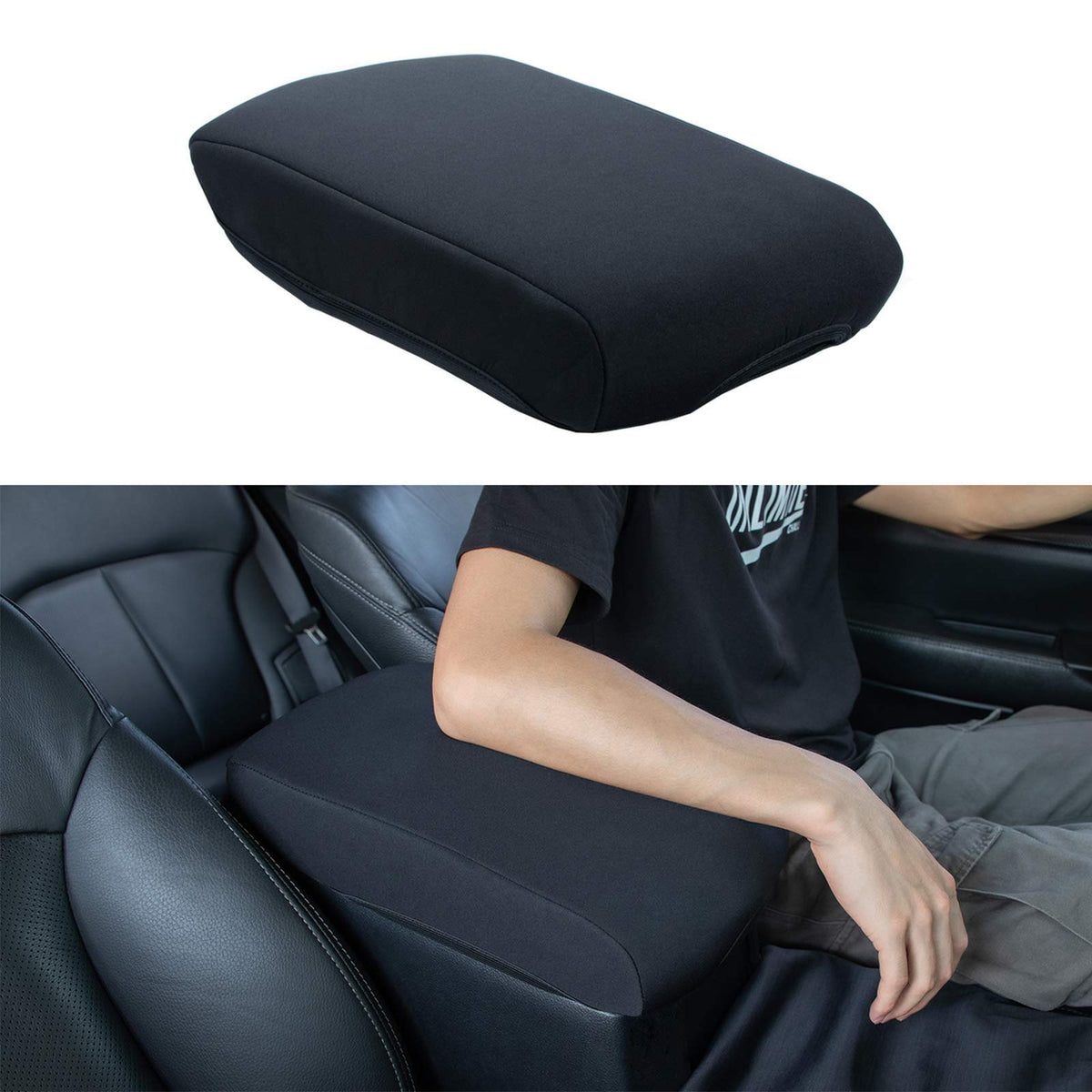 JDMCAR front view of center console cover showing full coverage and protection